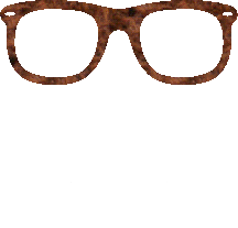 Logo barba e occhiali